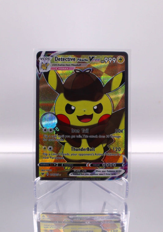 2024 EN Detective Pikachu Vcos Pokemon Pikachu Cosplay RAW