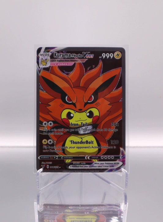 2024 EN Kurama Pikachu Vcos Pokemon Pikachu Cosplay RAW