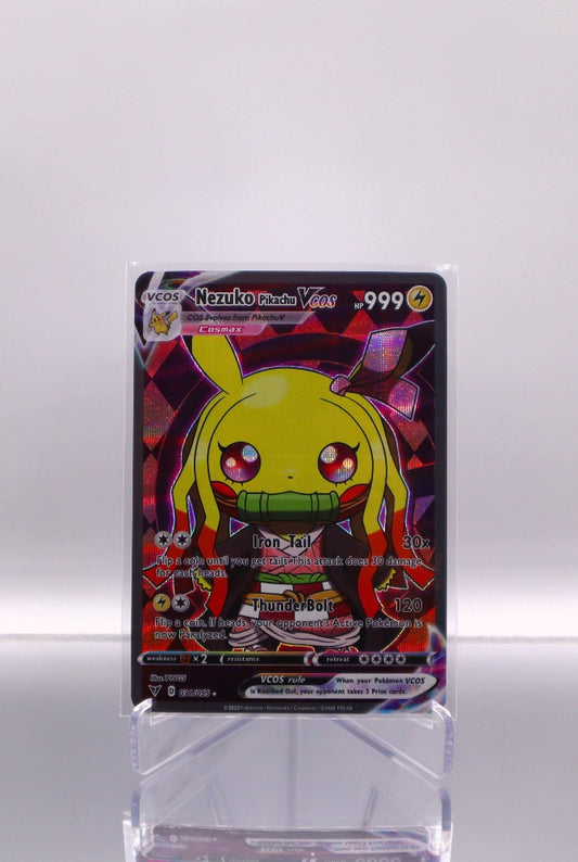 2024 EN Nezuko Pikachu Vcos Pokemon Pikachu Cosplay RAW