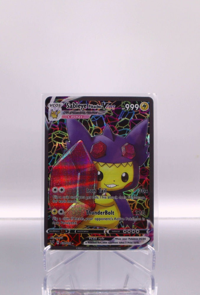 2024 EN Sableye Pikachu Vcos Pokemon Pikachu Cosplay RAW