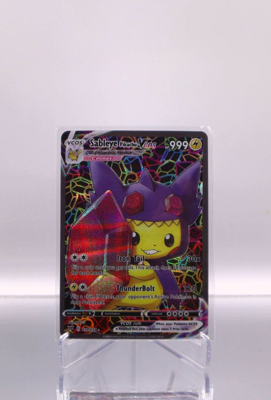2024 EN Sableye Pikachu Vcos Pokemon Pikachu Cosplay RAW