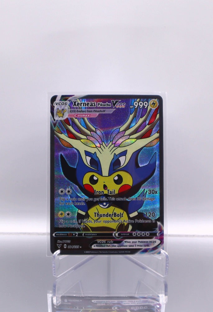2024 EN Xerneas Pikachu Vcos Pokemon Pikachu Cosplay RAW